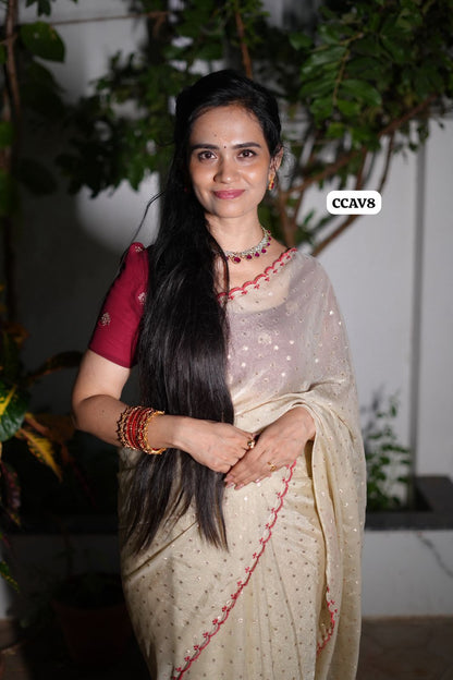 Onam designer saree😍🥳