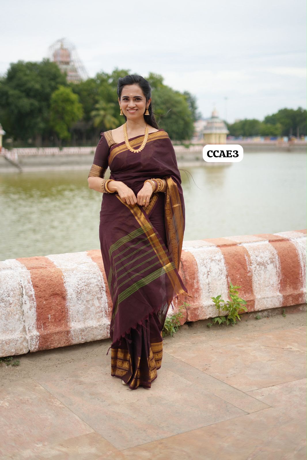 Kanchi cotton saree(slight design change)(Animal prints)😍😎📚