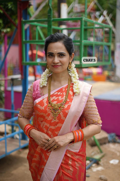 Soft silk saree😍😎📚