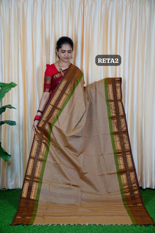 Premium kanchi cotton Running blouse. retta petta border🥰😎
