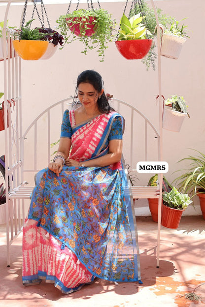 Linen cotton saree OFFER‼️😍😎📚