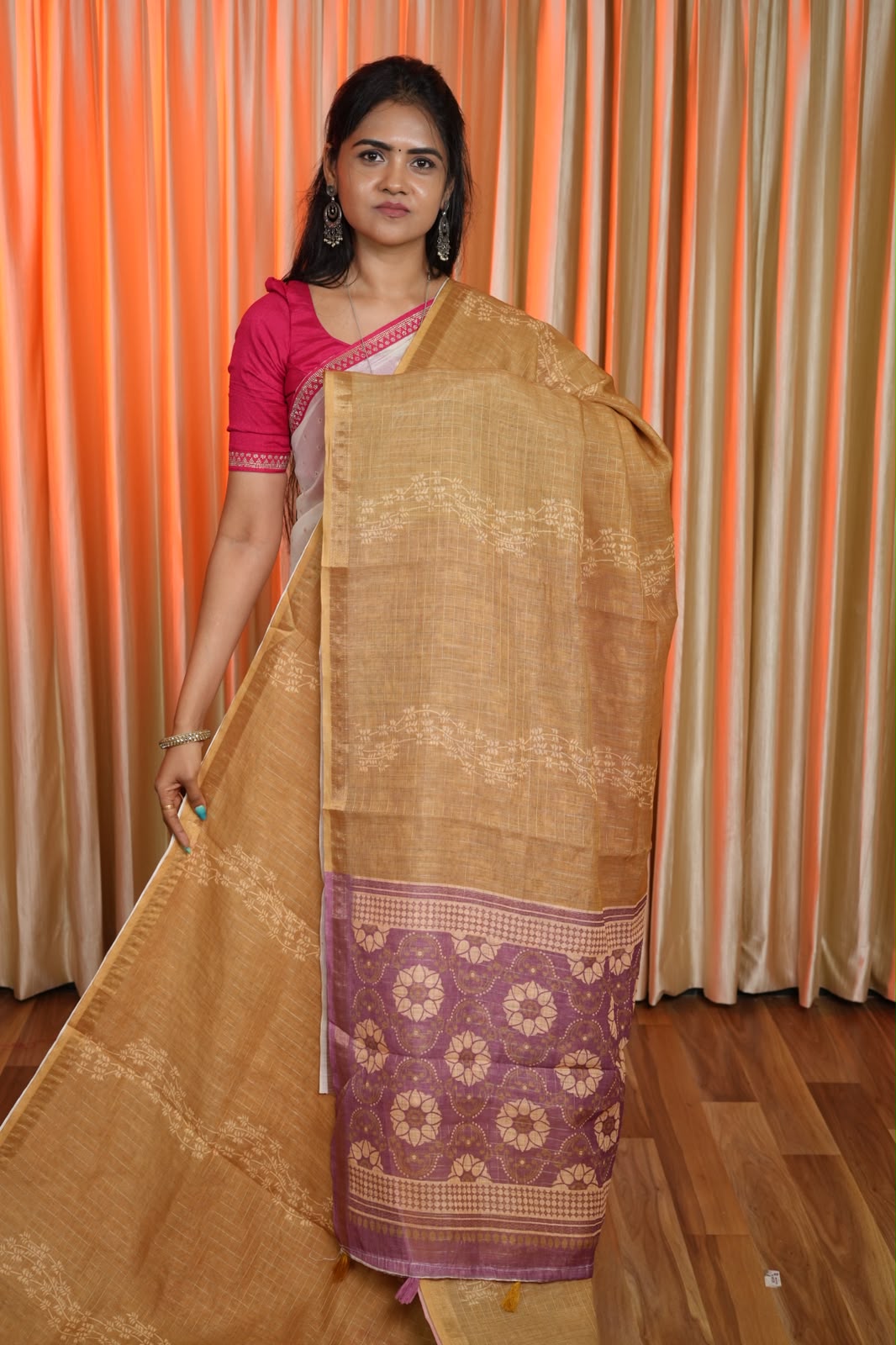 Linen cotton sarees 🥰😎📚