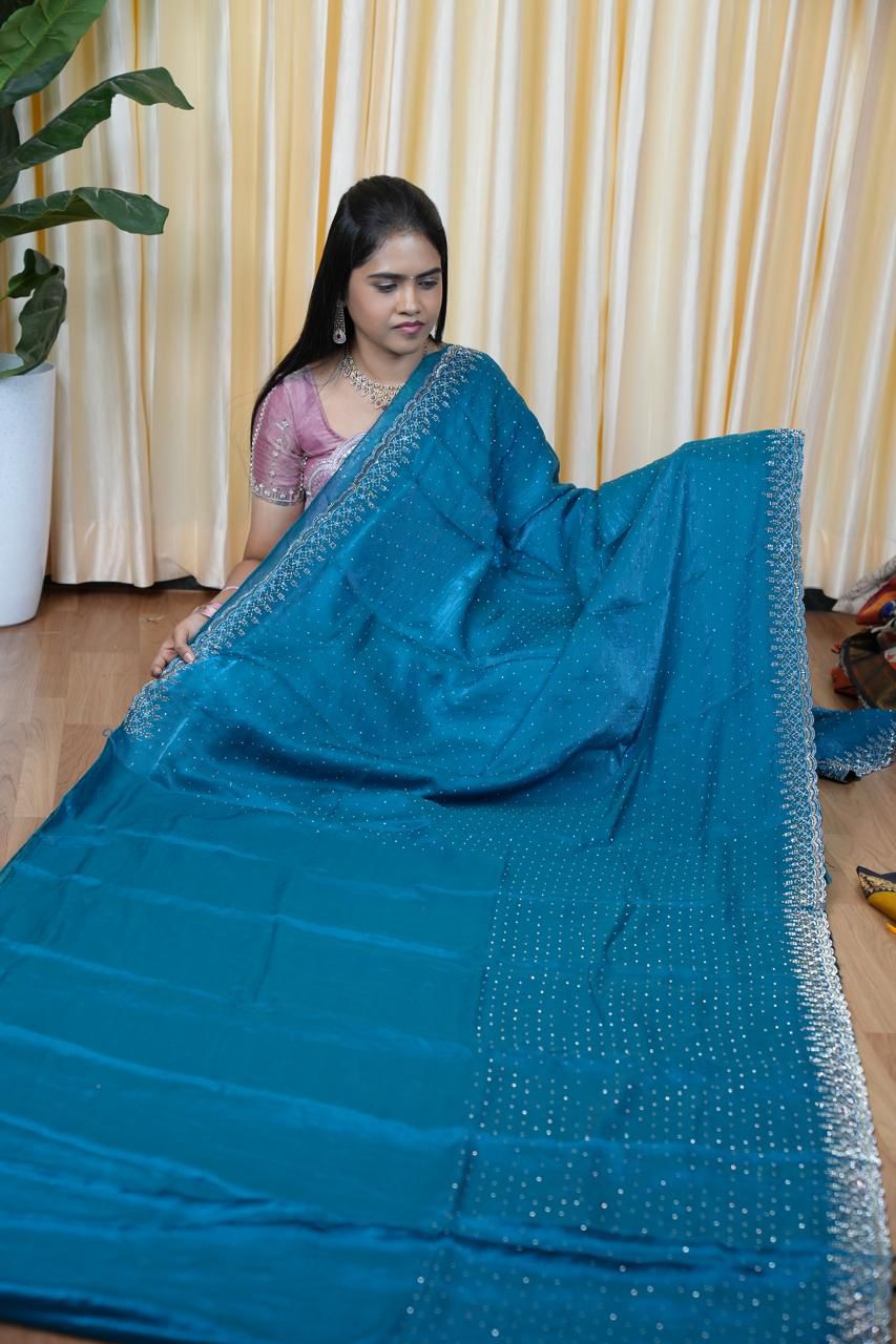 Space silk sarees🥰😎🌈📚
