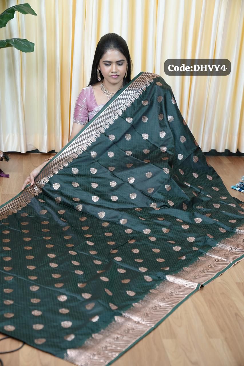 Paithani semi silk saree🥰😎