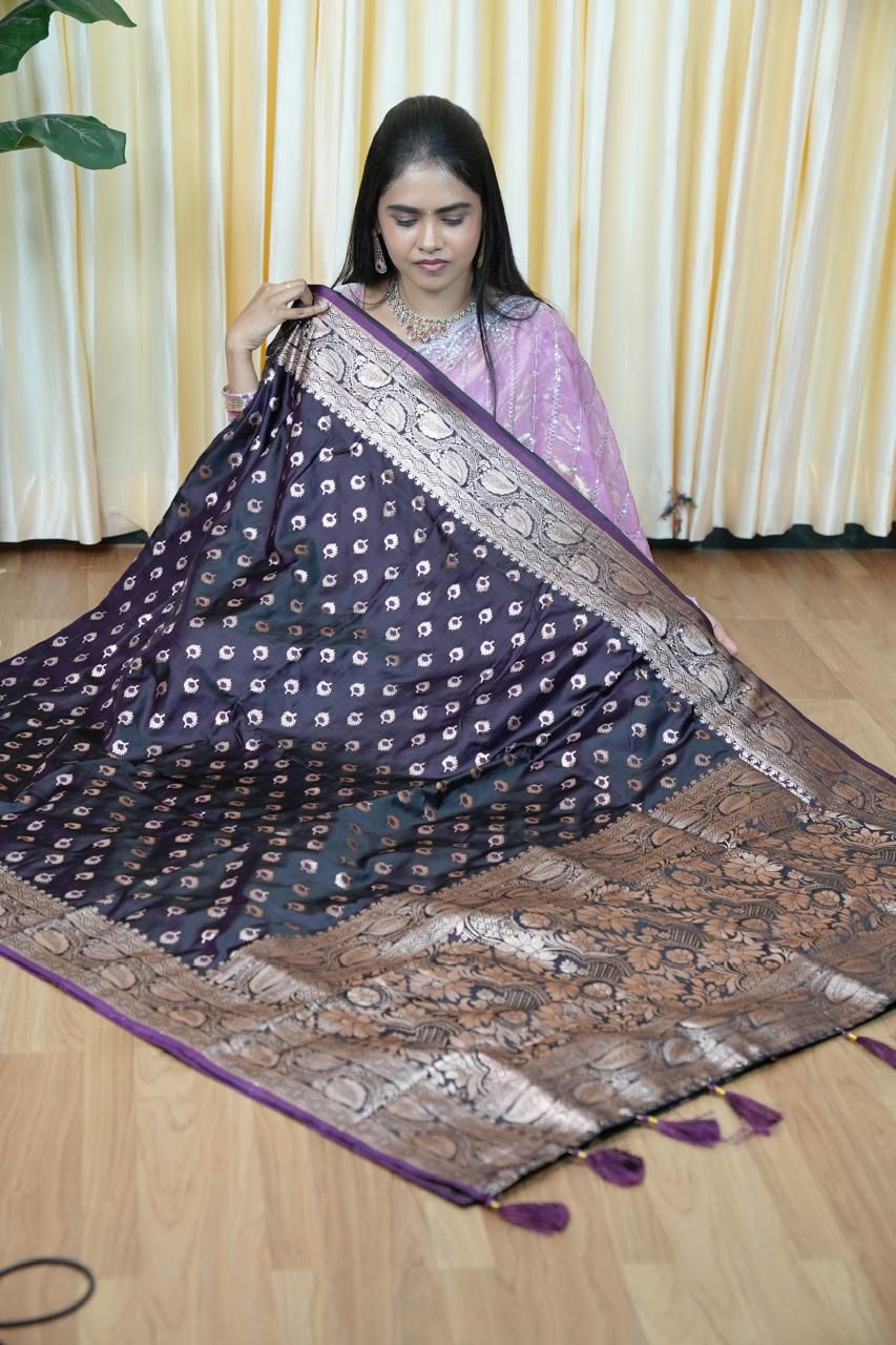 Paithani semi silk saree🥰😎