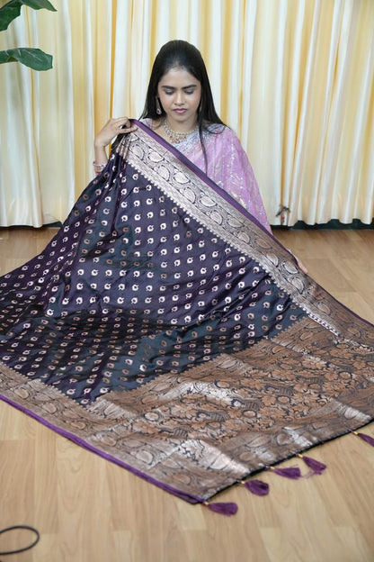 Paithani semi silk saree🥰😎