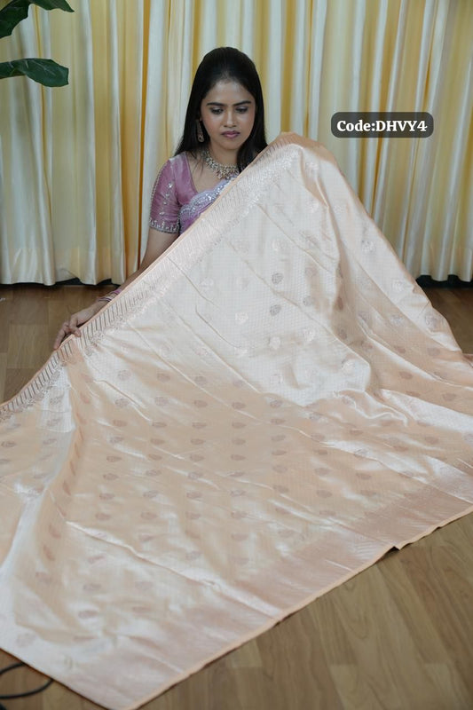 Paithani semi silk saree🥰😎 🌲