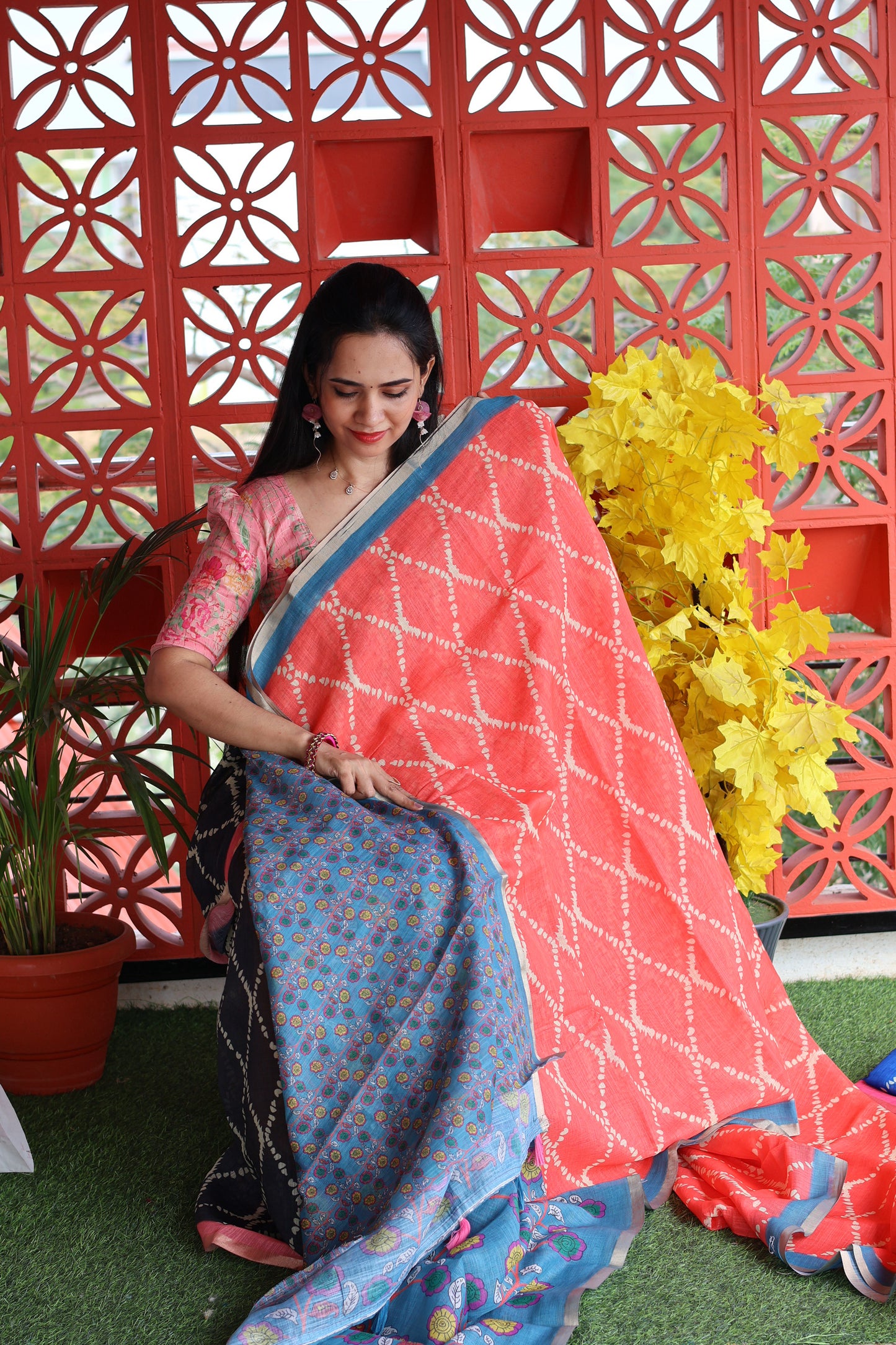 Linen cotton saree OFFER‼️😍😎