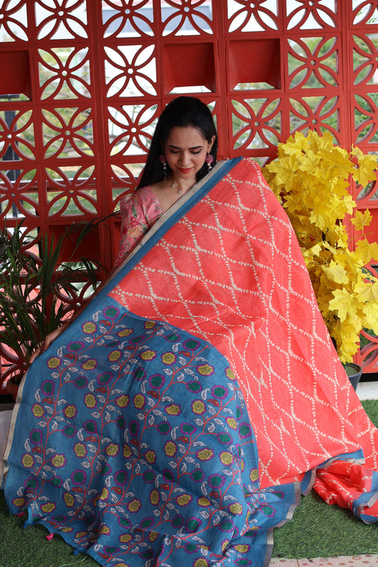 Linen cotton saree OFFER‼️😍😎
