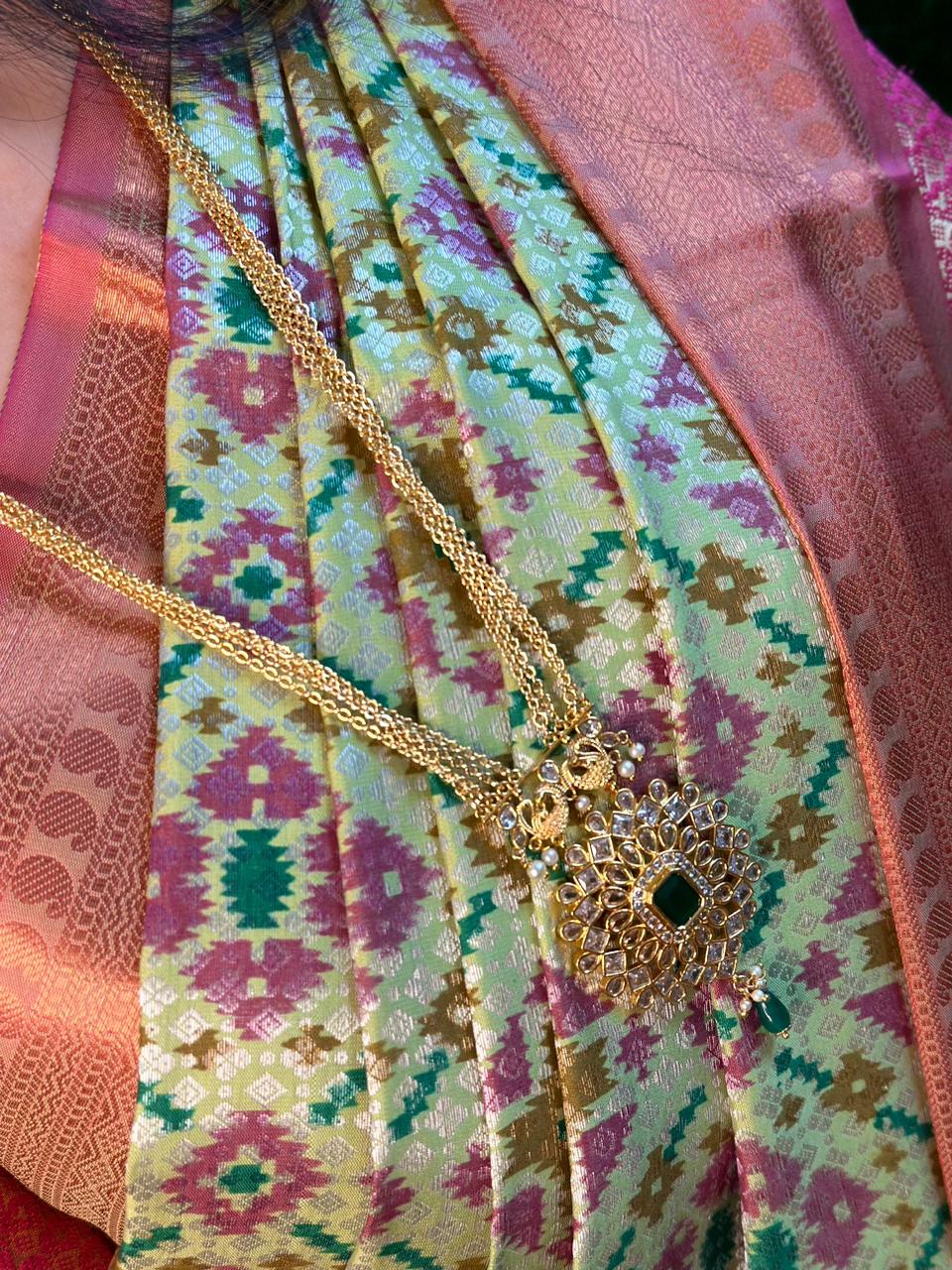 New design katan silk sarees – Rishi Boutique