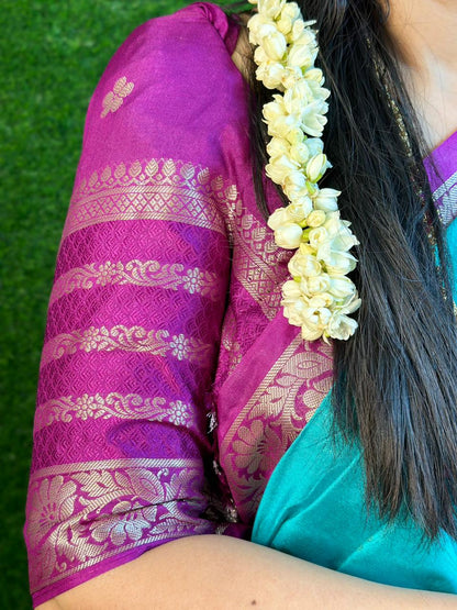 Soft and shiny texture saree YYY.