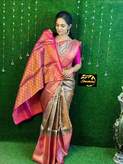 Katan silk grand sarees.