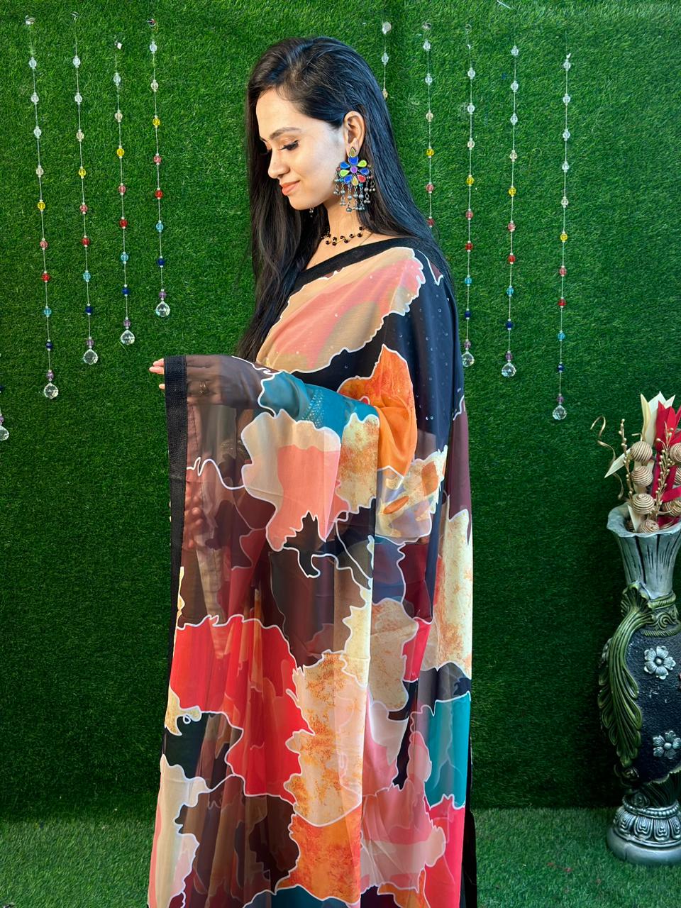 Georgette sarees