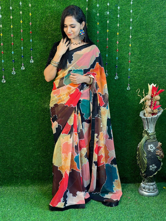 Georgette sarees.XXX