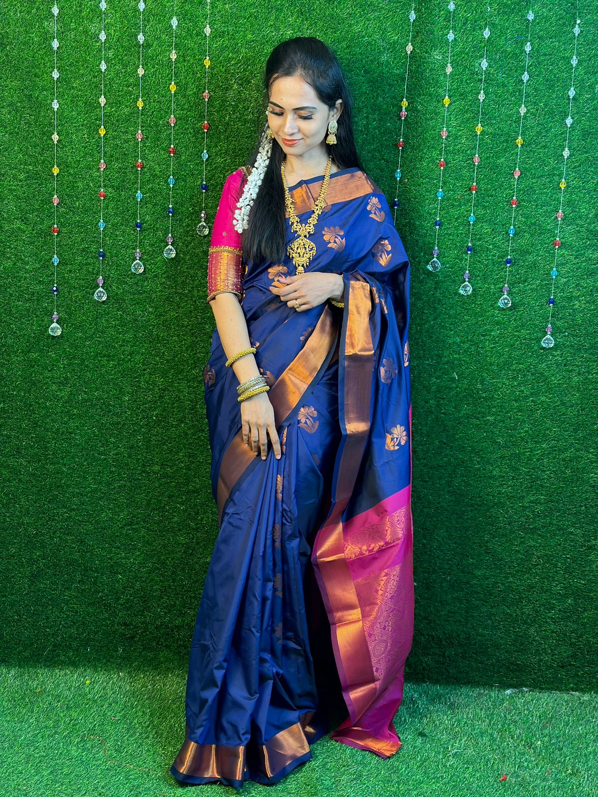 New Collection Soft Silk Kanchipuram Saree at Rs.8950/Piece in madurai  offer by RSR Silks