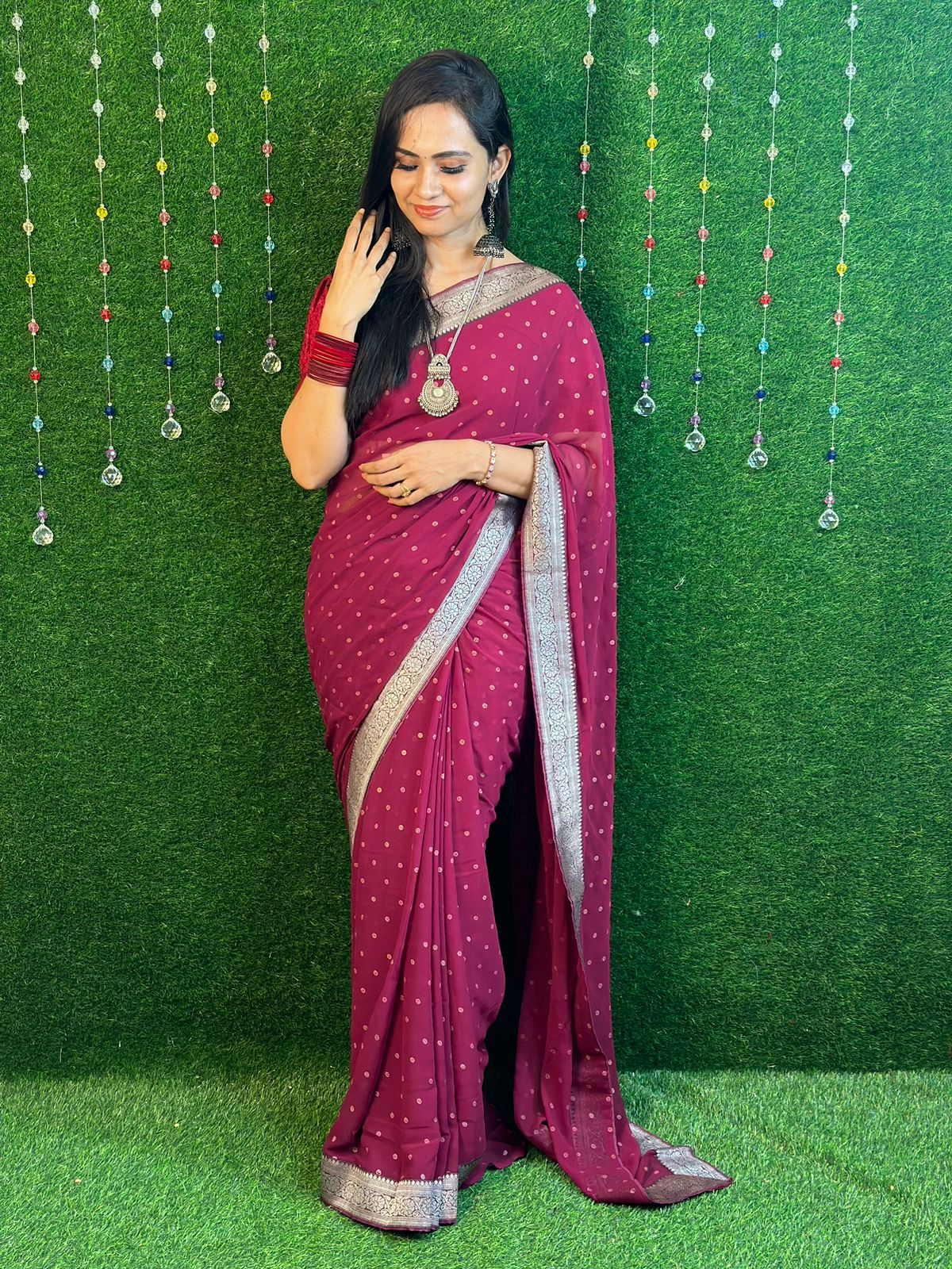 Premium georgette sarees YYY