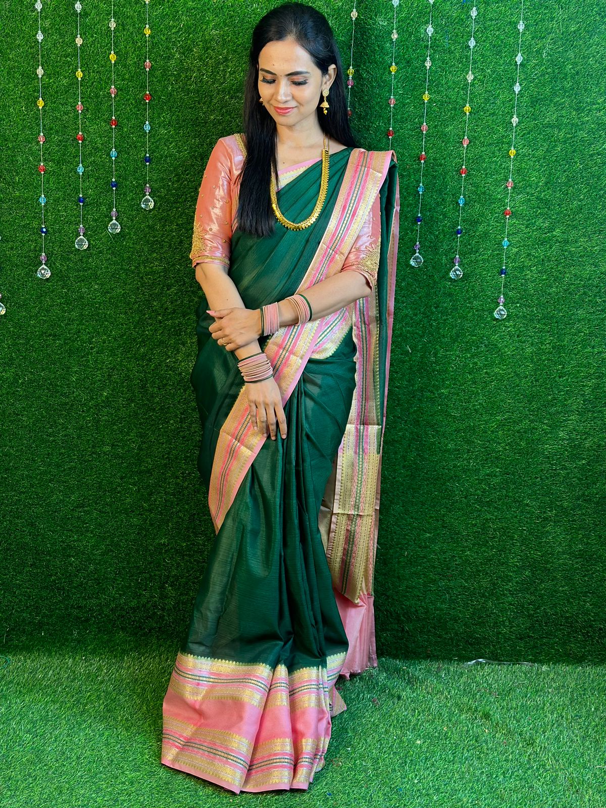 Warm silk saree YYY.