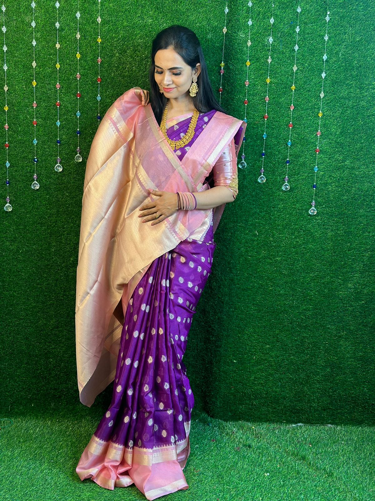 Warm silk saree  YYY