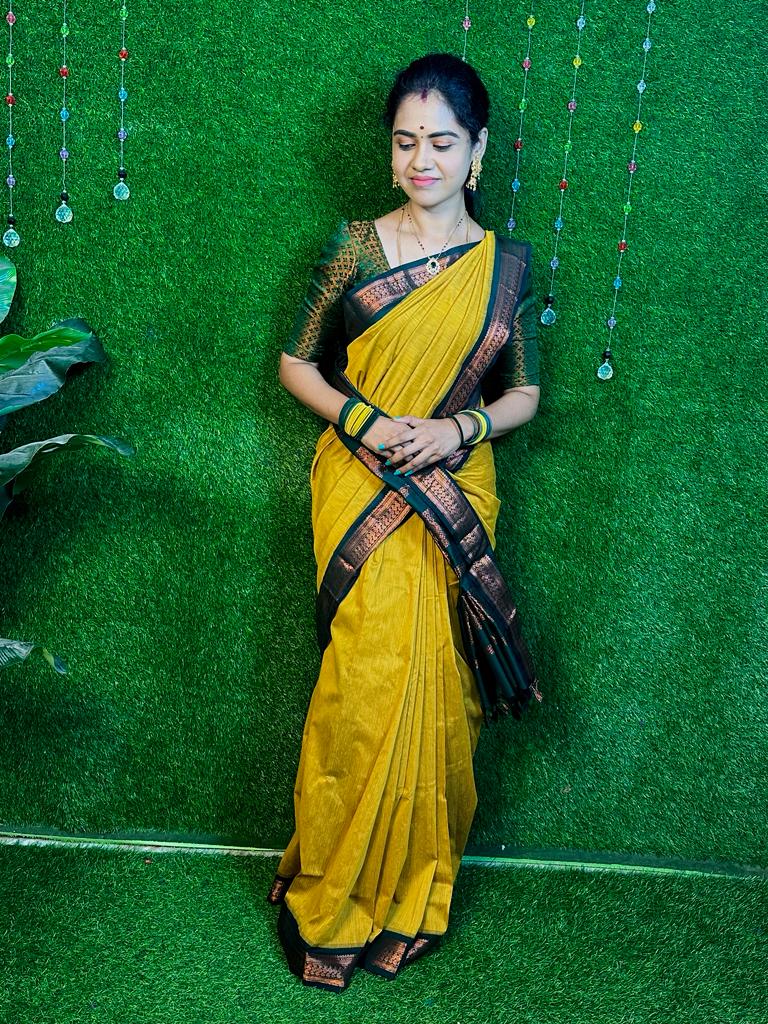 Kalyani cotton saree YYY