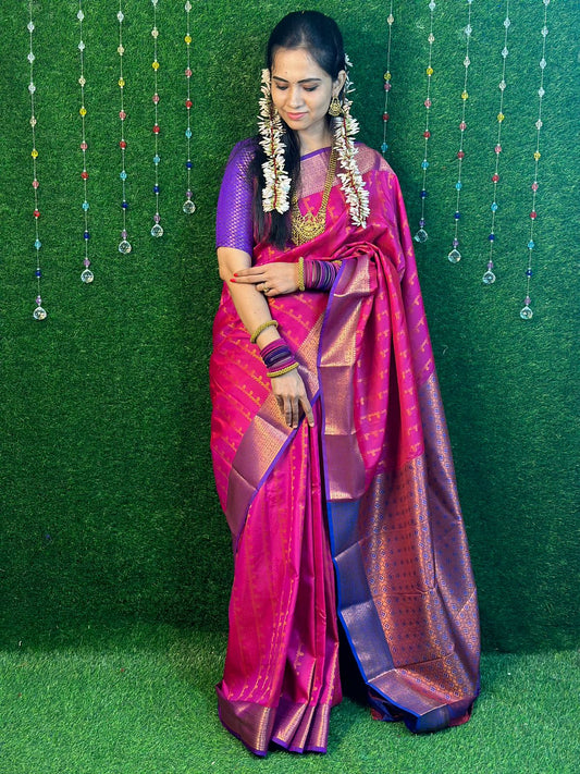 Kanchi semi soft silk sarees