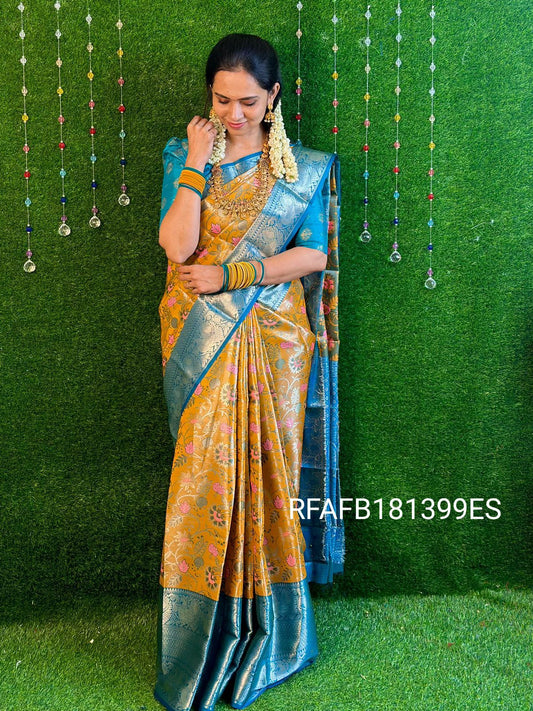 Kanchi semi silk saree