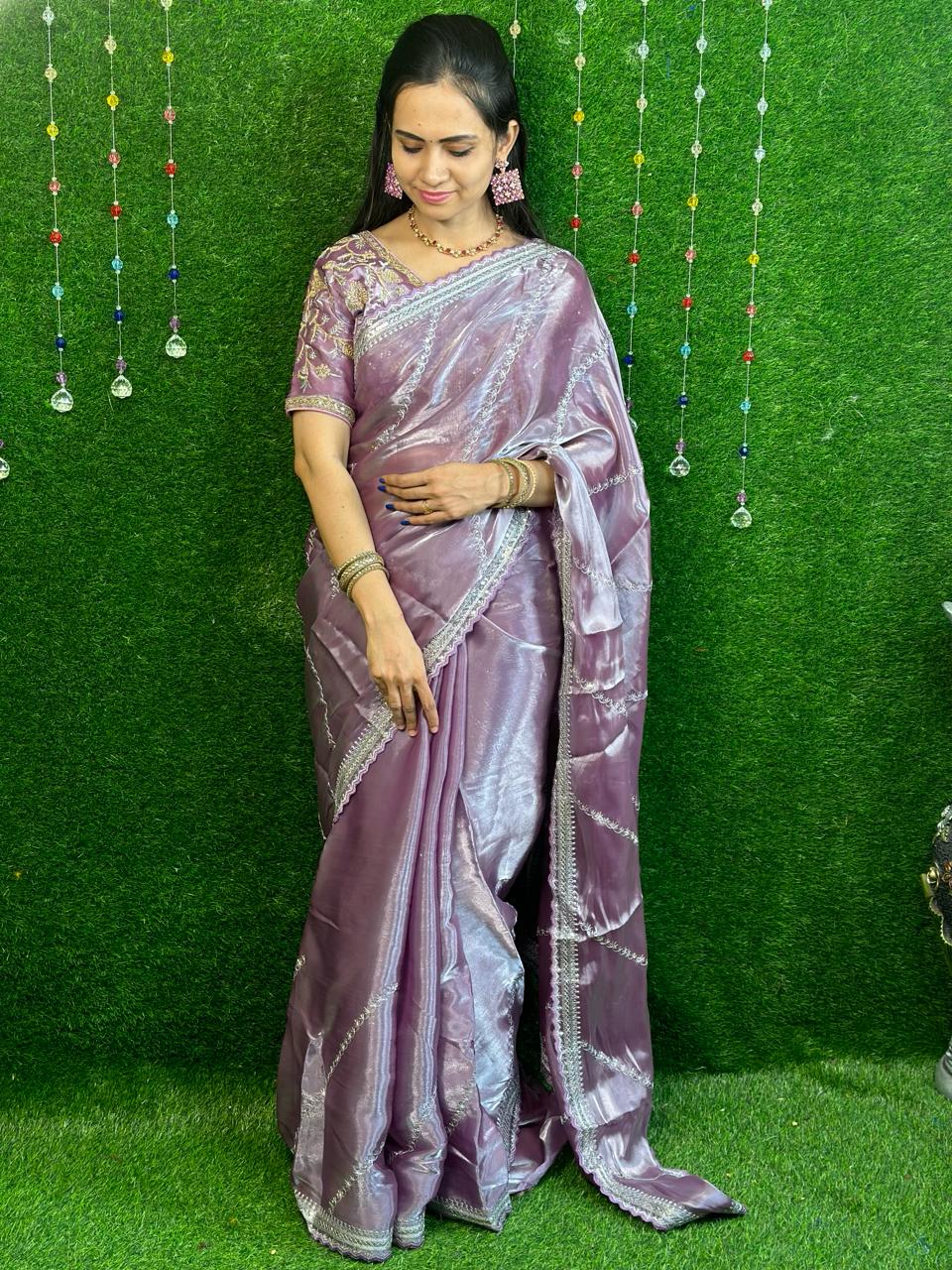 Party wear saree.XXX