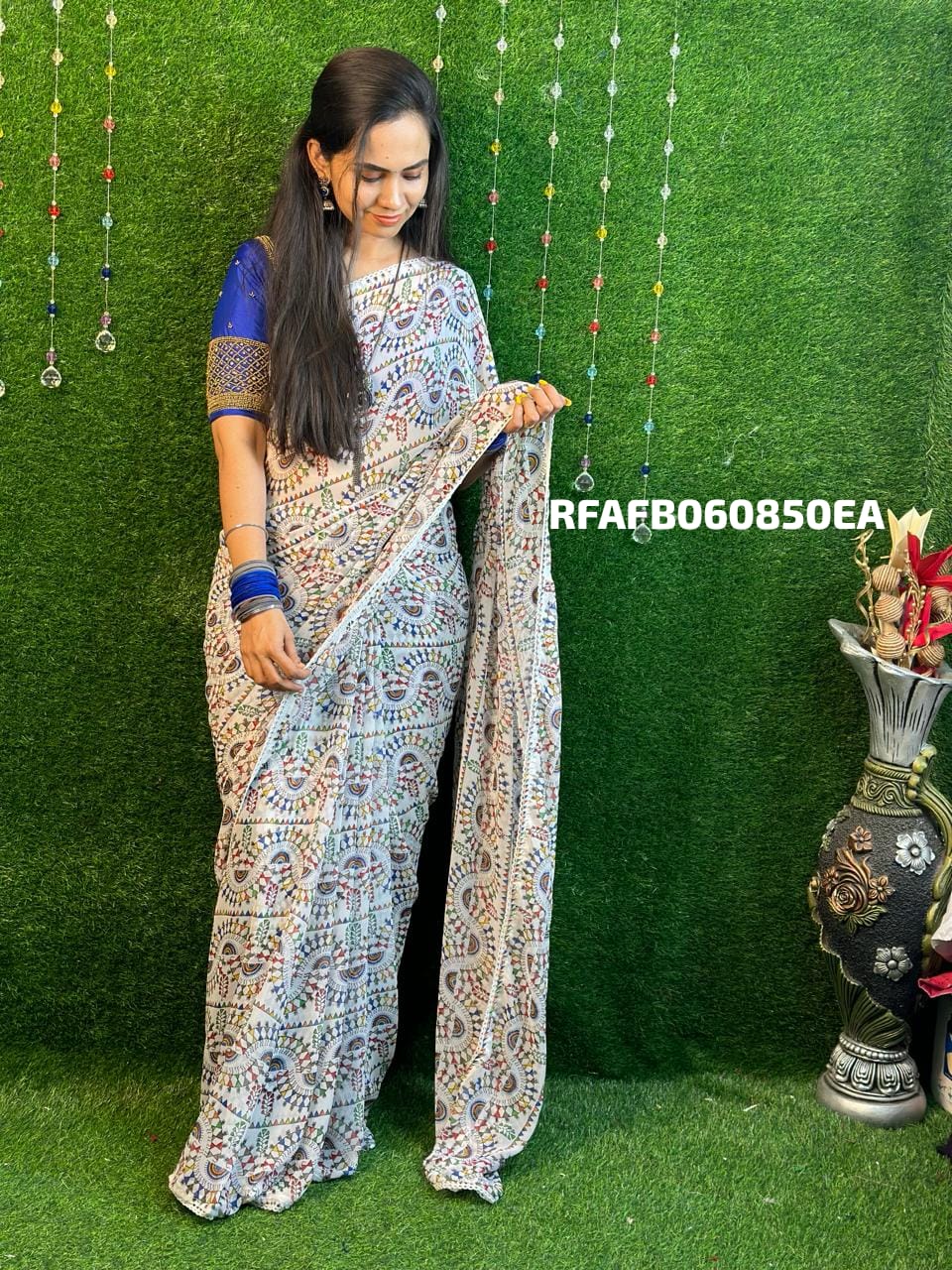 Georgette saree. YYY