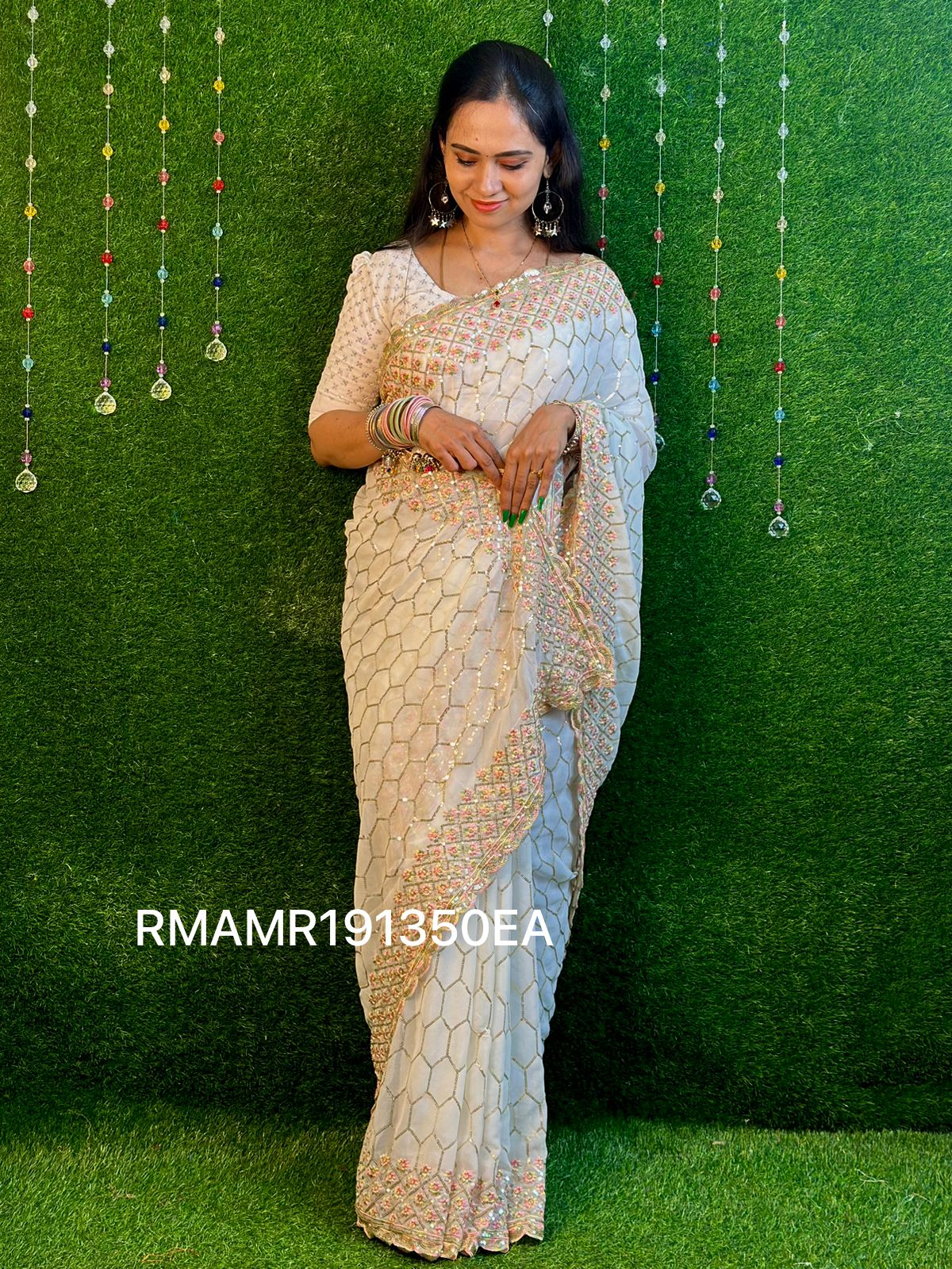 Georgette saree.YYY