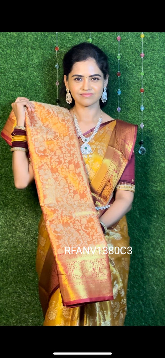 Kanchi silk sarees .YYY