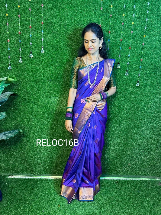 Kanchi semi silk sarees