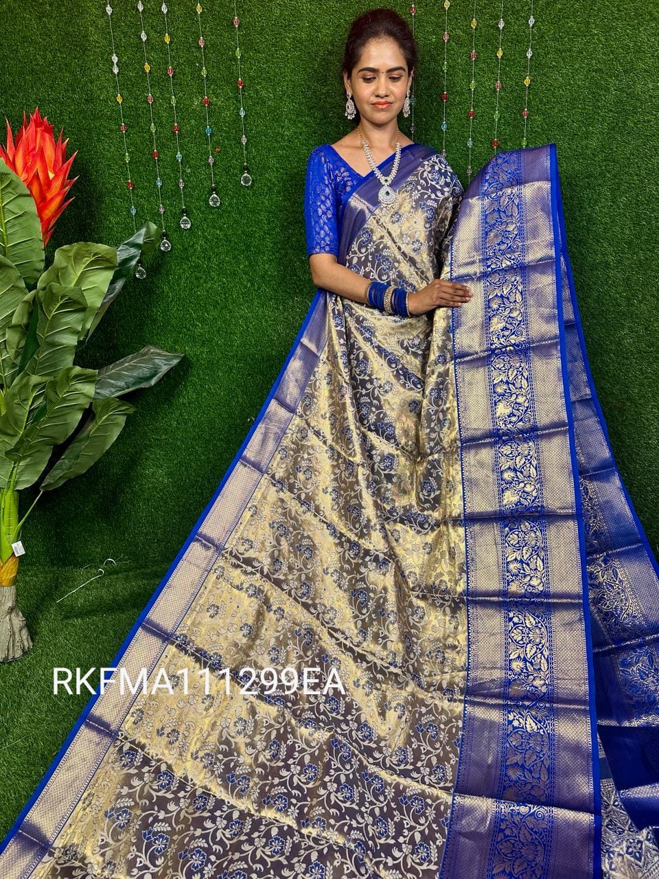 Kanchipuram inspired semi silk sarees XXX