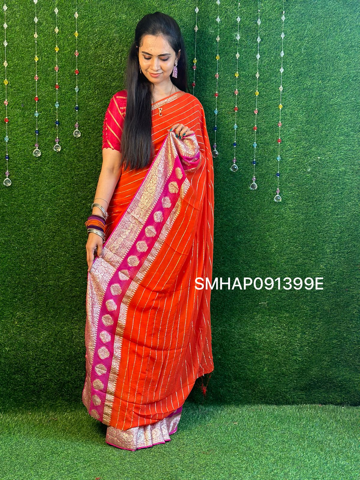 Viscose georgette saree XXX