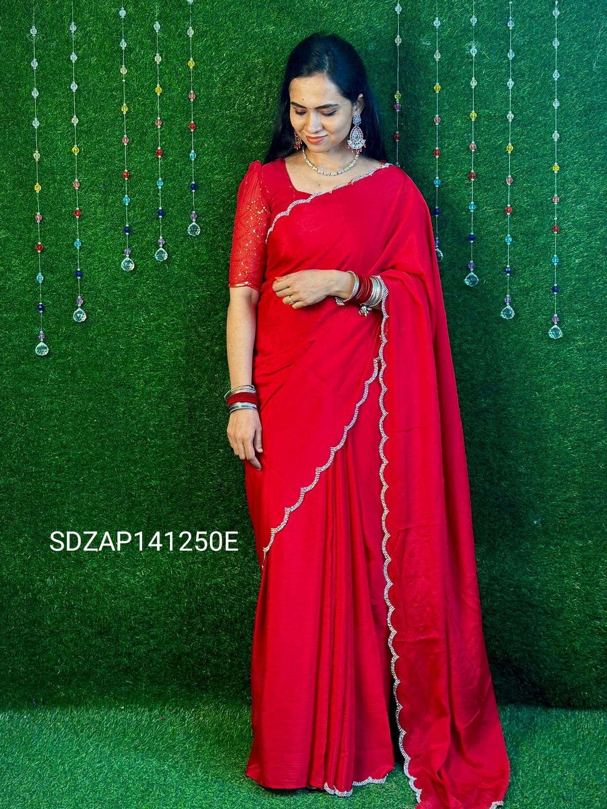 Party wear sarees. Offer saree