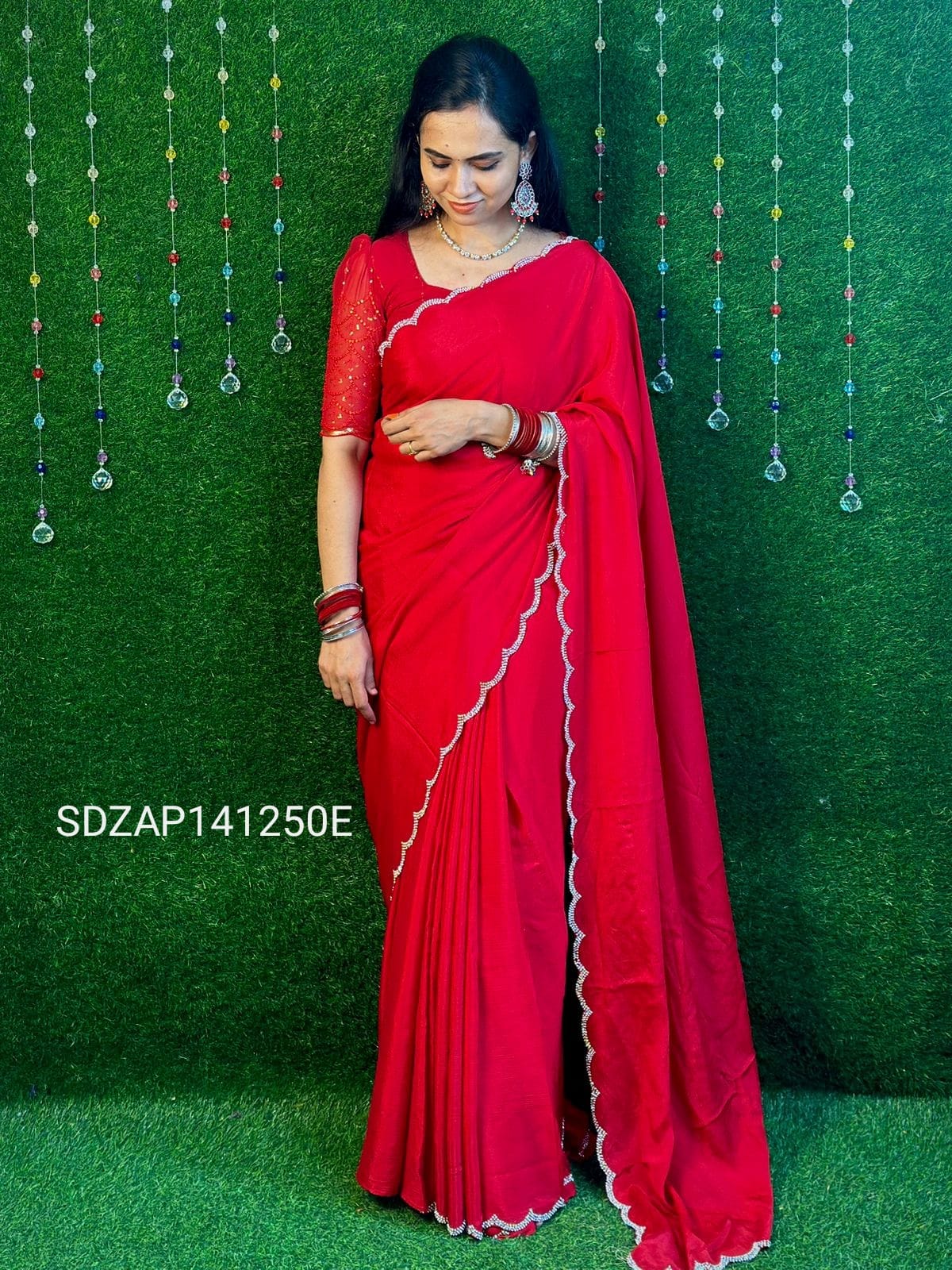 Party wear sarees. Offer saree