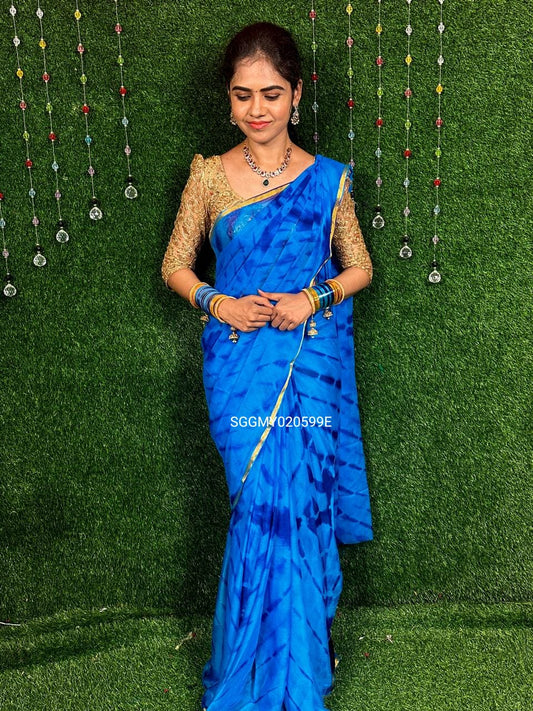 Shiffon saree XXX