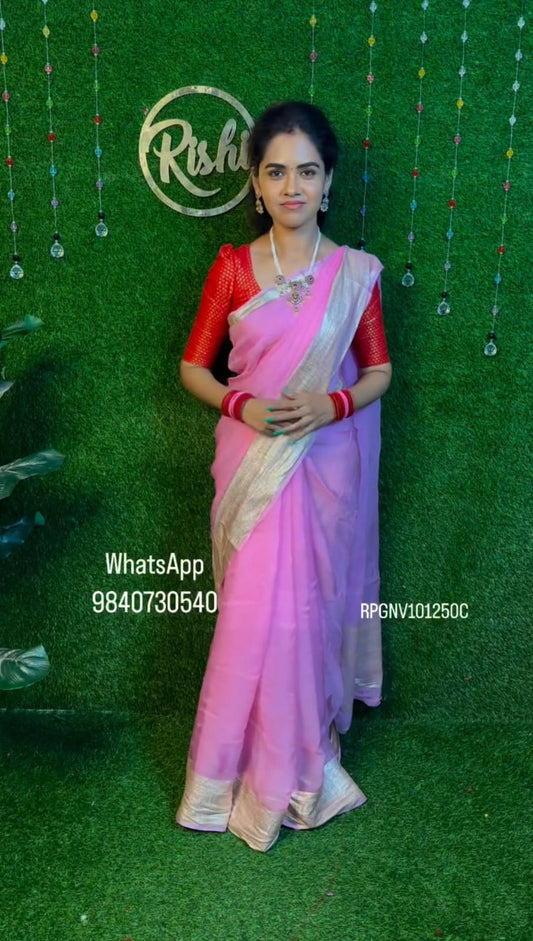 Organza sarees