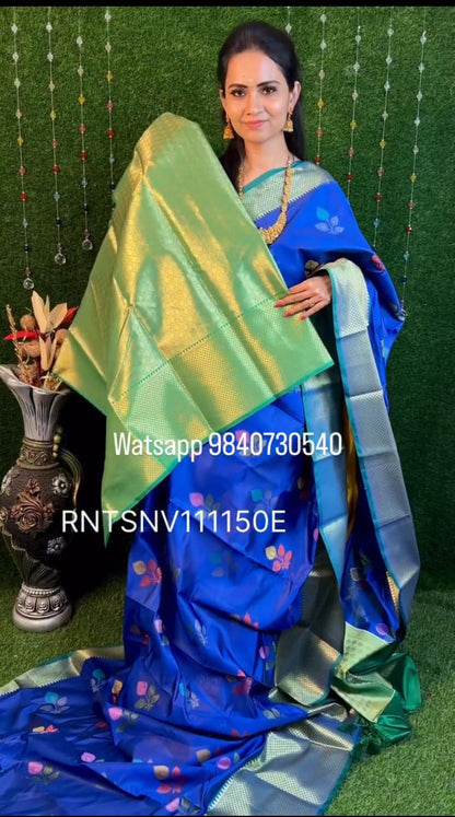 Soft katan silk sarees