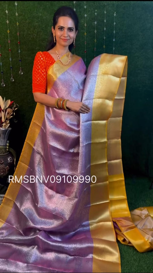 Semi katan silk sarees