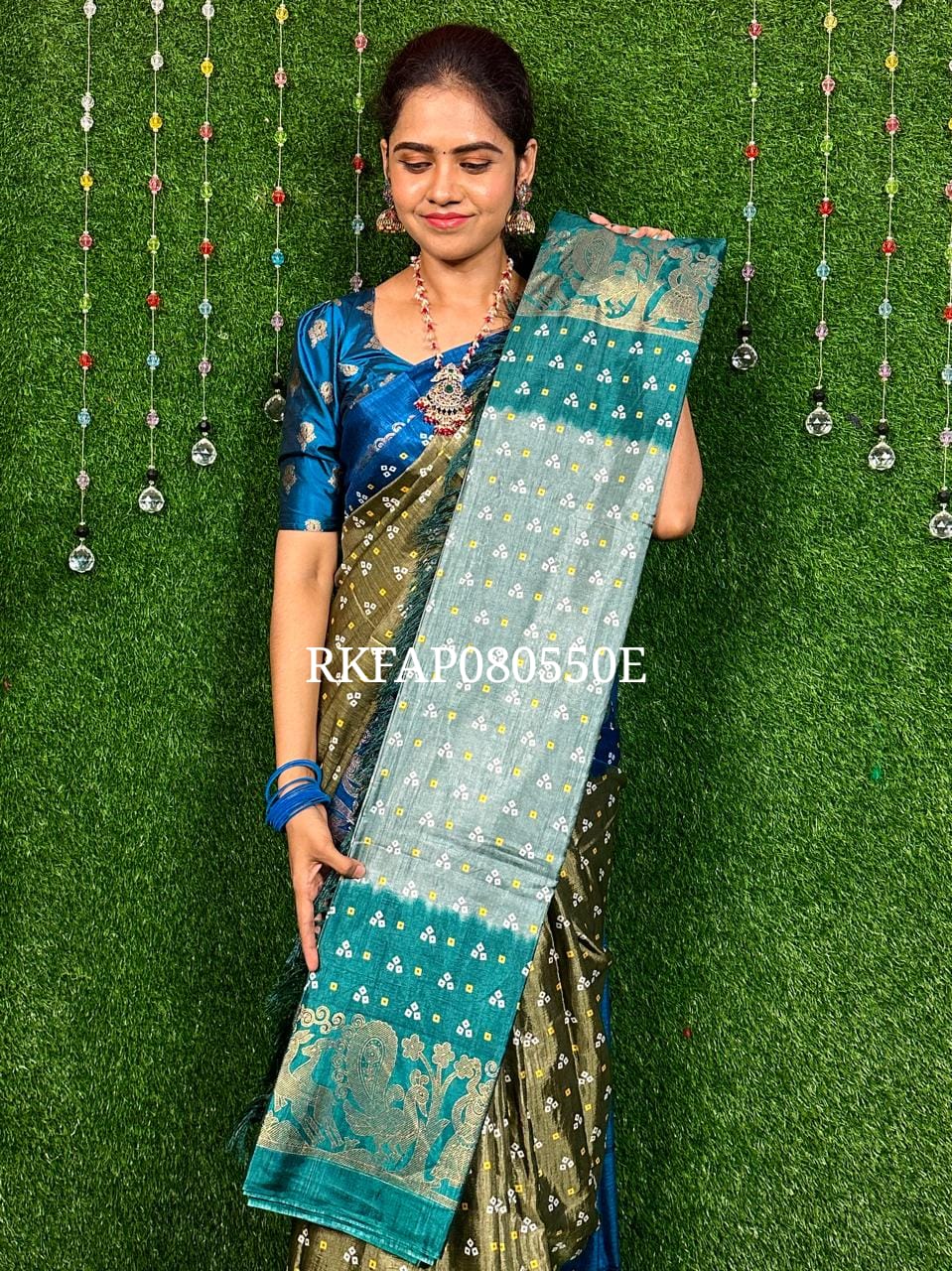 Dola silk saree