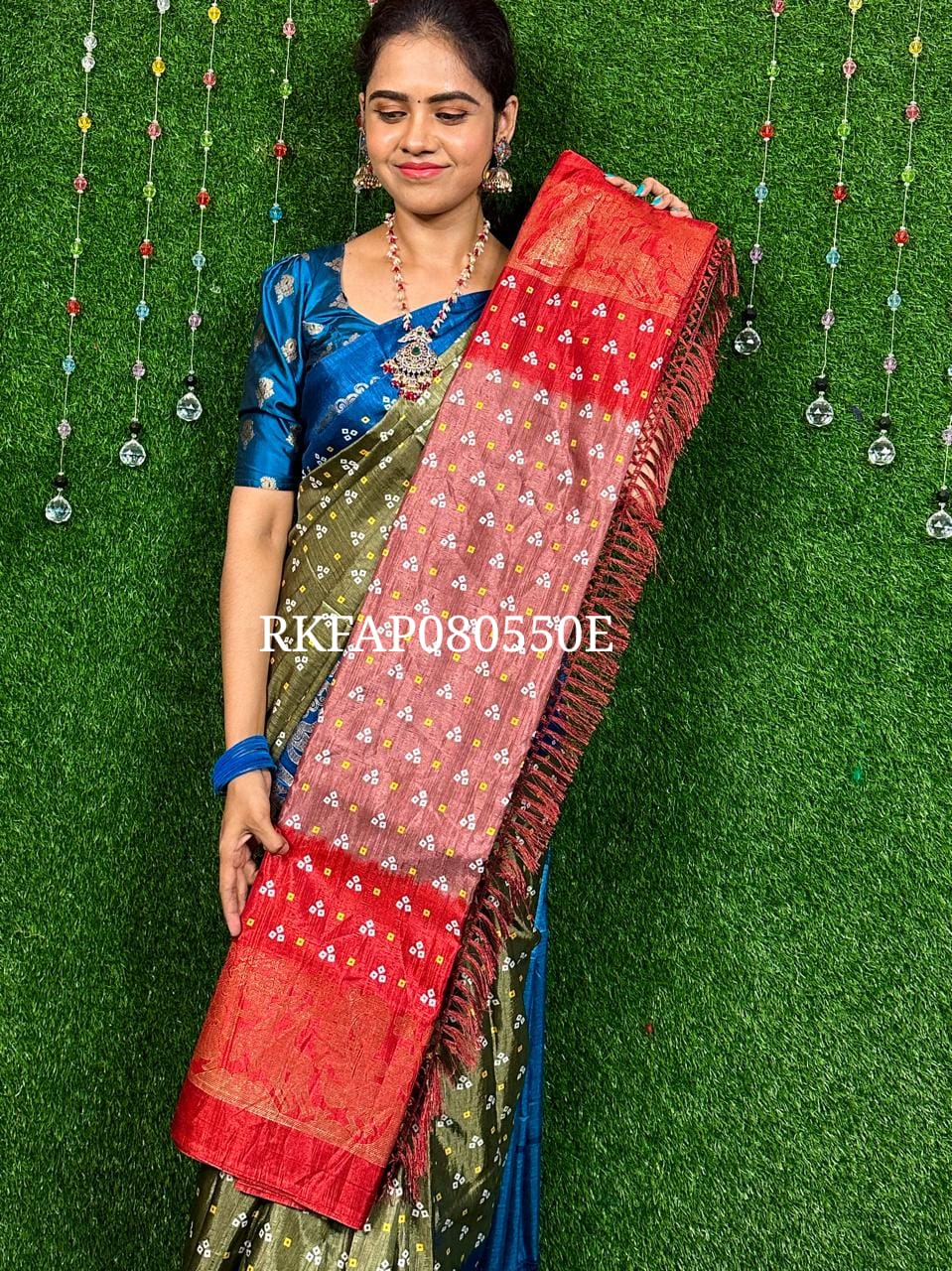 Dola silk saree