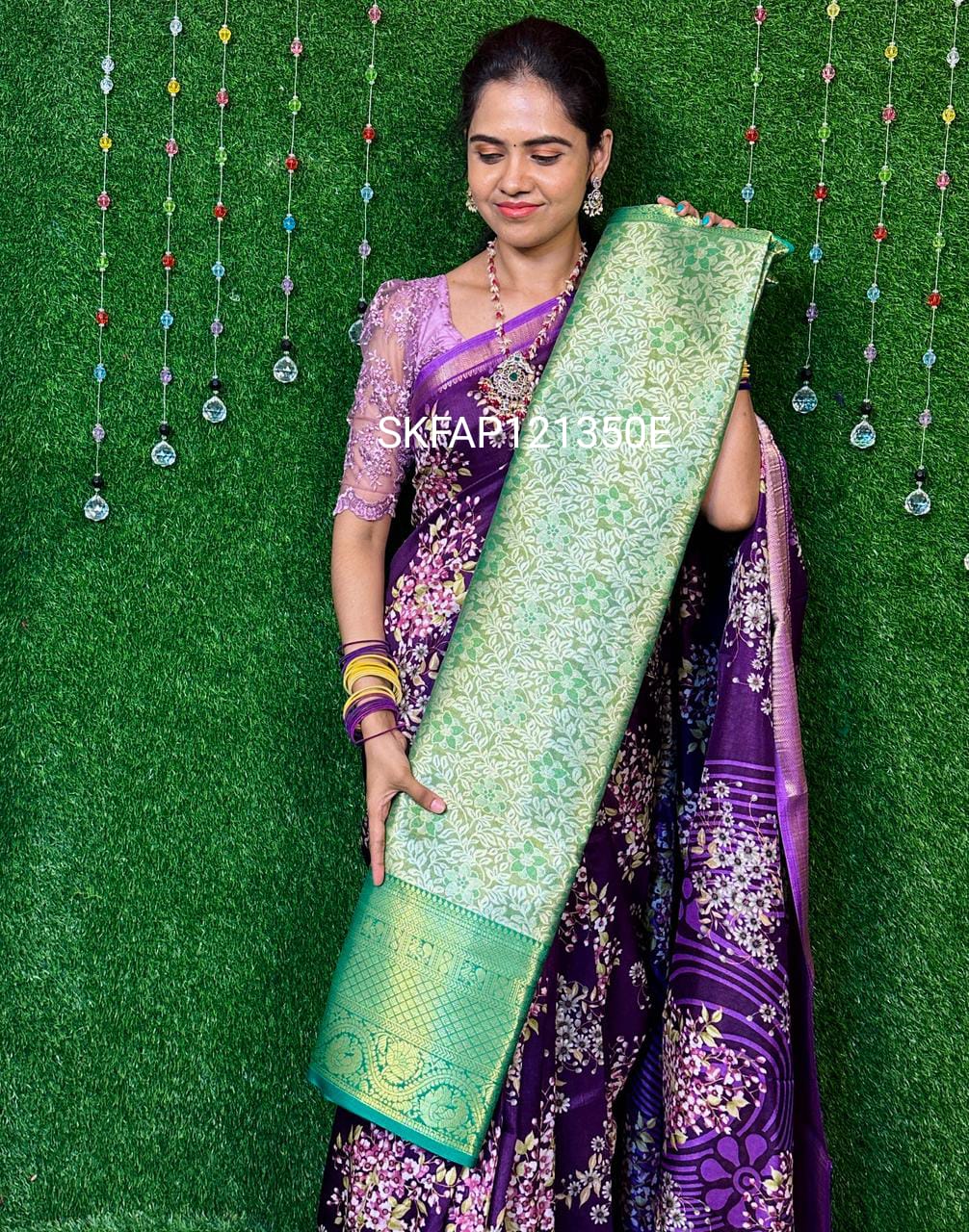 Kanchipuram silk saree YYY