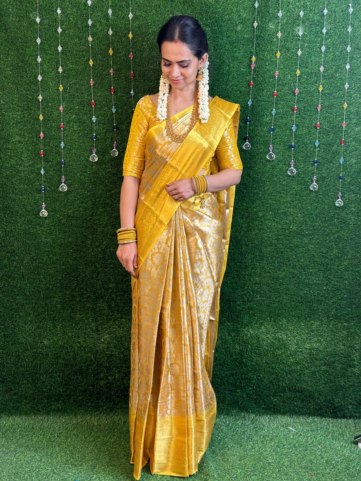 Kanchi Semi silk saree.