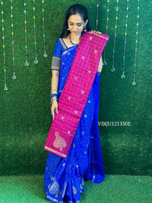 Warm silk saree