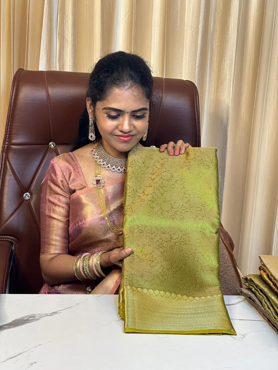 Soft katan saree. YYY