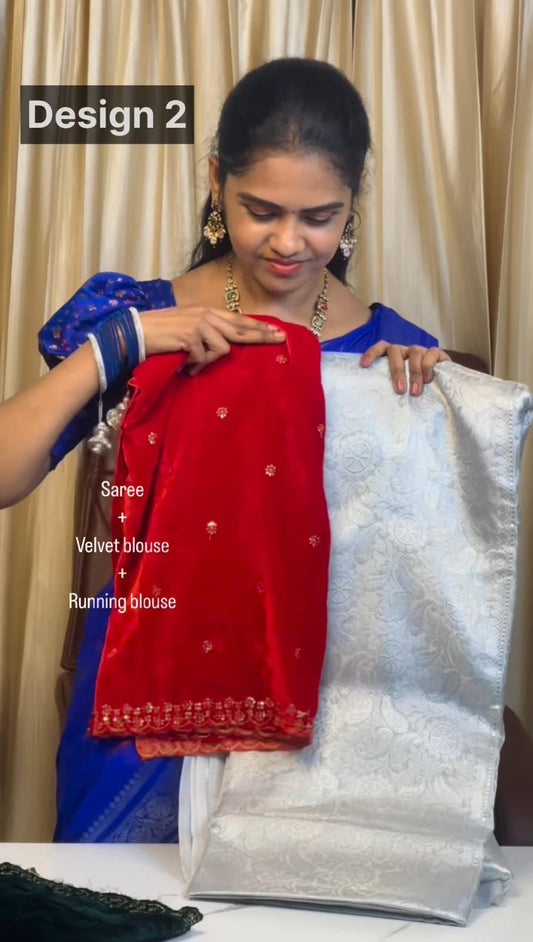 Tissue saree