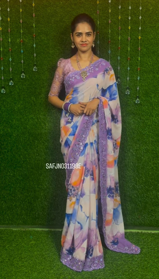 Georgette sarees