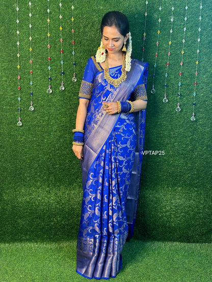 Warm silk saree