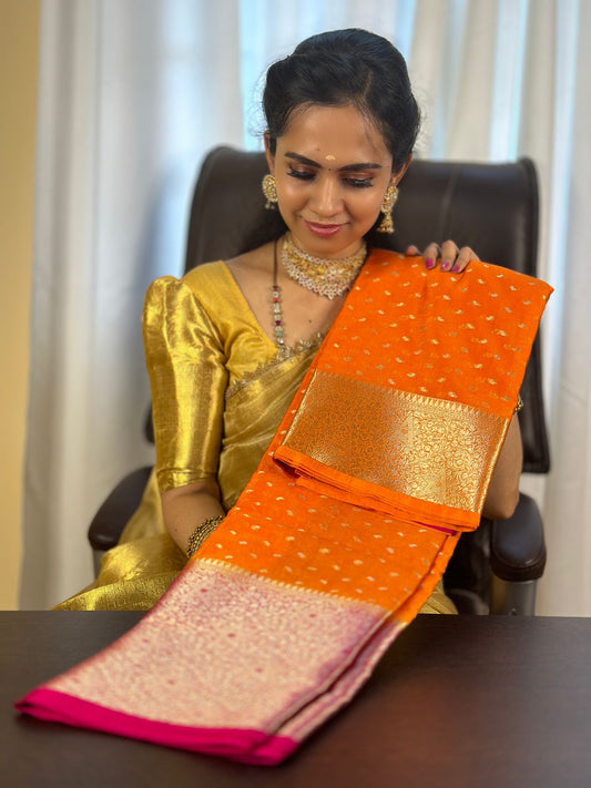 Warm silk saree YYY