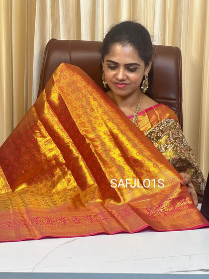 Kanchi Semi silk saree.XXX