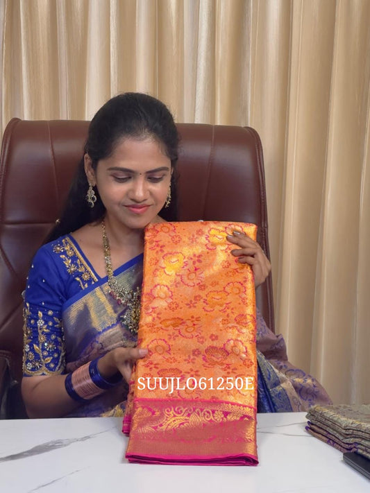 Kanchi semi silk saree.XXX